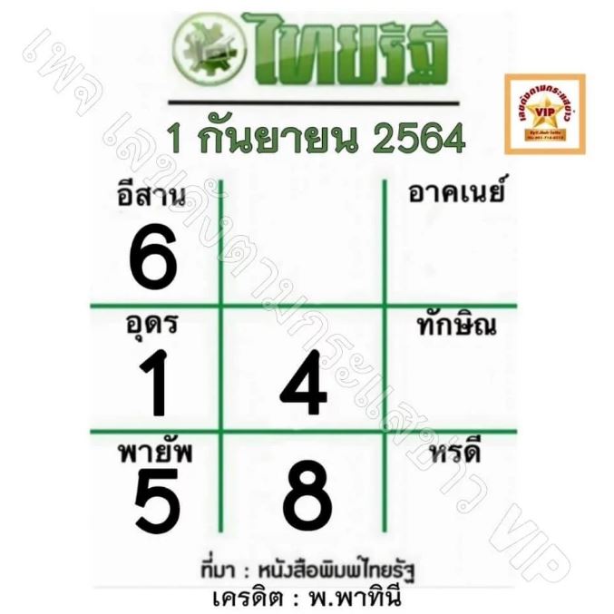 เลขชนสำนักพิมพ์ไทยรัฐ