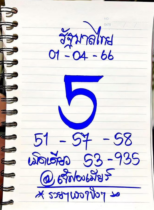 เจ๊ฟองเบียร์ งวดวันที่ 1 เมษายน 2566